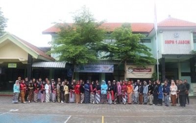 Meriah! Sekolah SMPN 1 Jabon Rayakan Hari Jadi Sidoarjo yang Ke-166